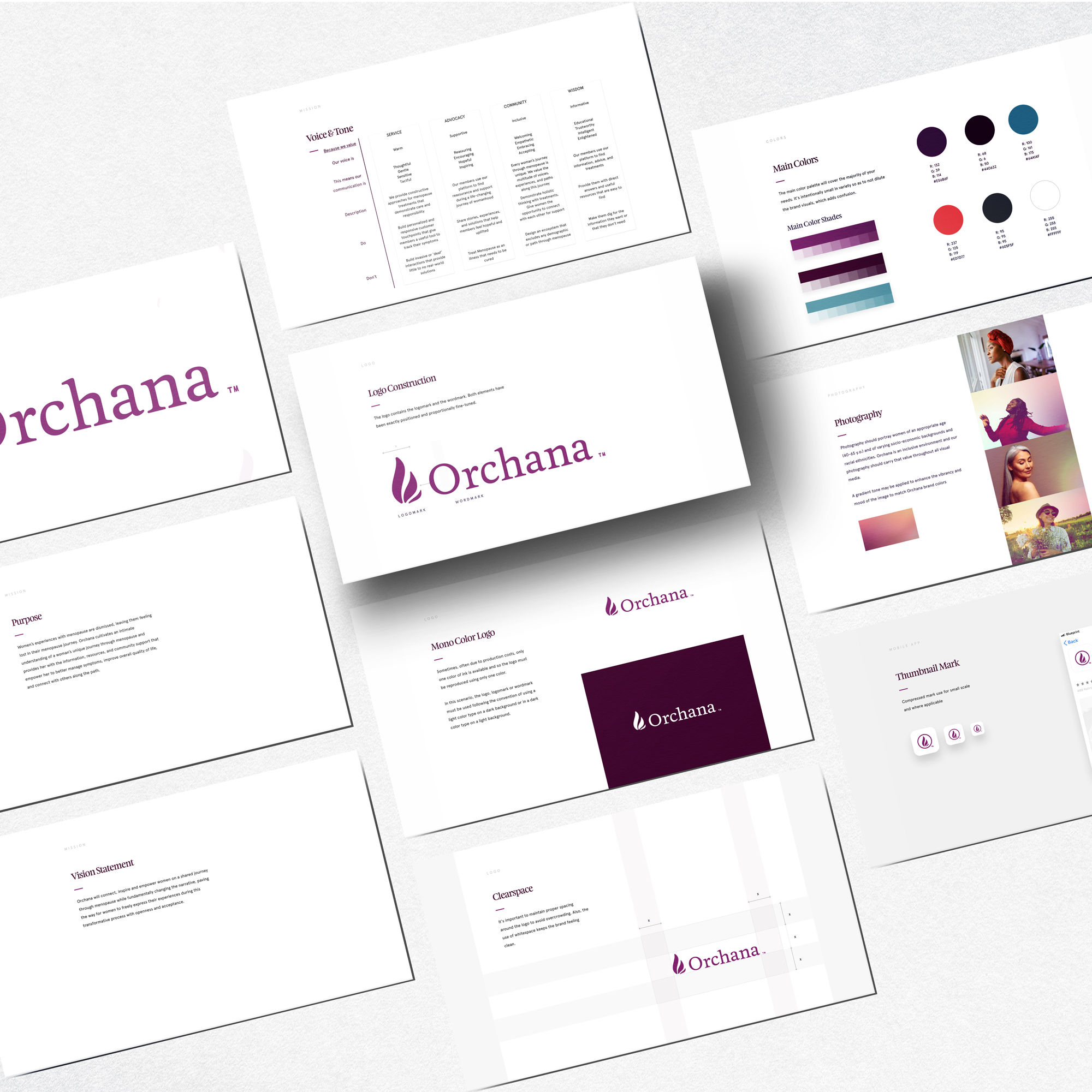 Orchana — Brand System